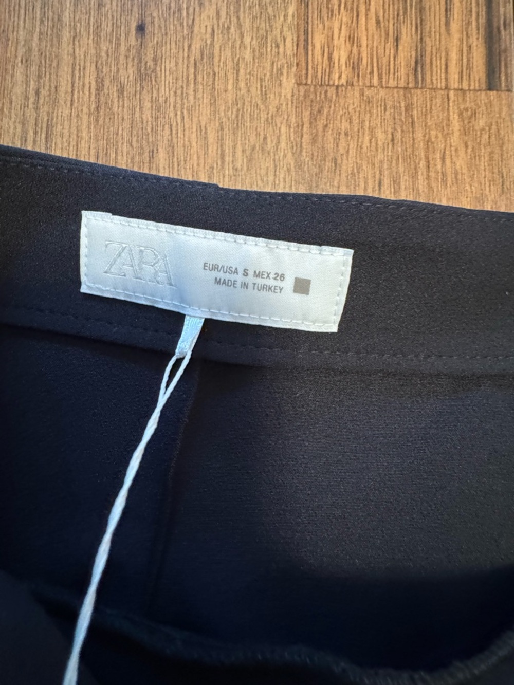 Zara Black Peplum Mini Skirt/skort - Picture 5 of 7